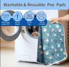 1pcs Cute Waterproof Pet Pee Pad Washable Puppy Training Pad Mat Reusable Anti-Slip Pee Pad Blanket Absorbent Diaper for Dog Cat 2