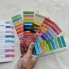 1200 Sheets Morandi Solid Color Index Memo Pad Loose-leaf Sticky Notes Page Flag Markers Book Tabs Sticker Stationery Supplies 5