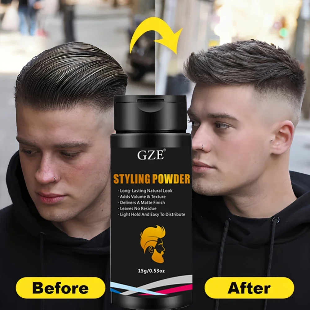 Hair Styling Powder for Boys Natural Look