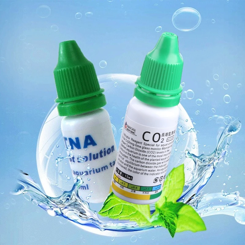 Набор для проверки выпадения стекла K5DC индикатор CO2 посаженных аквариумов легко