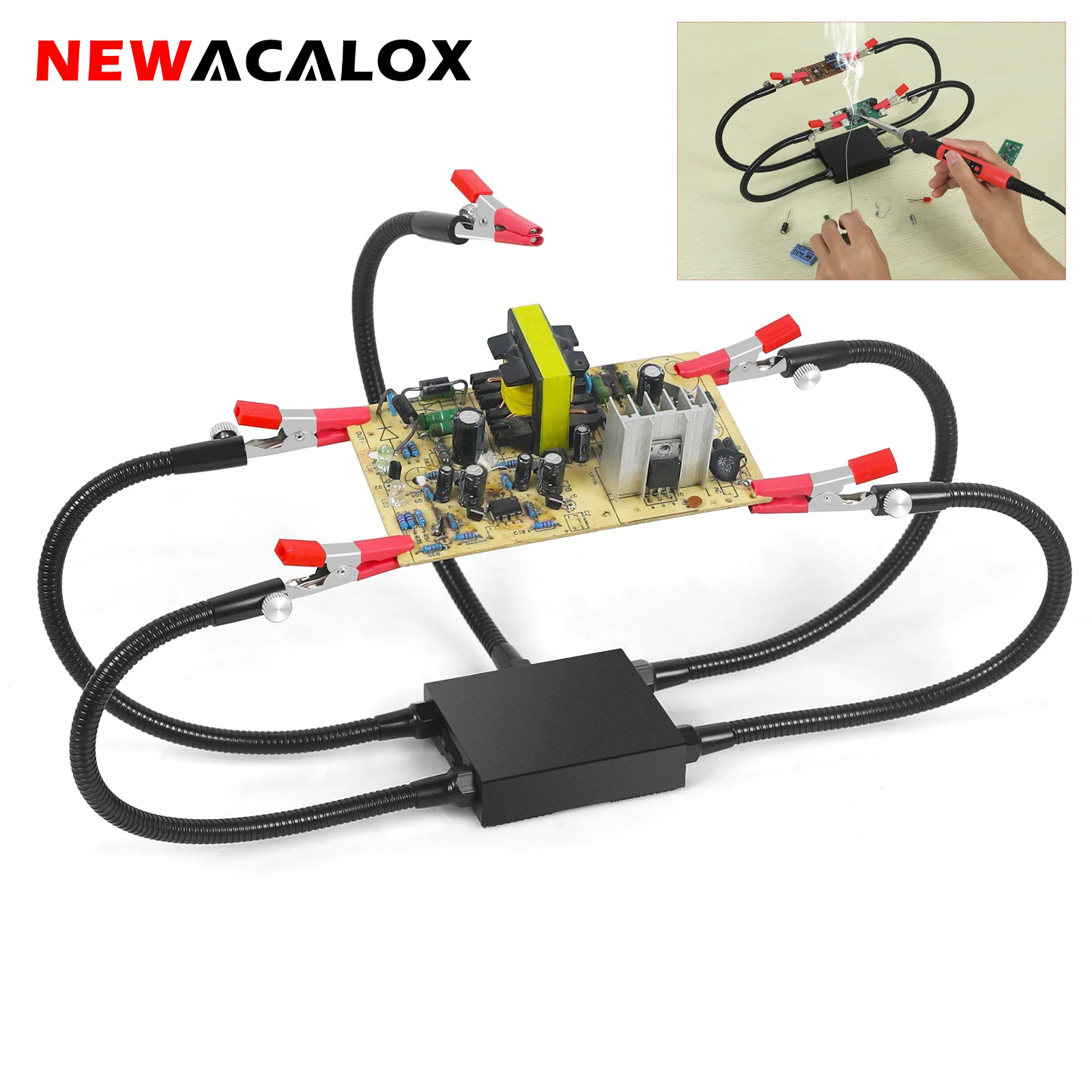 Металлические гибкие ручки NEWACALOX