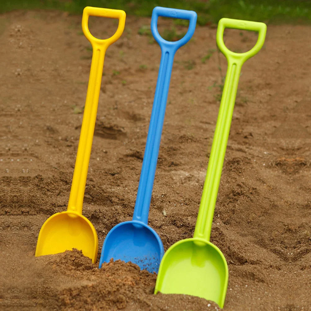 

2 Pcs Beach Sand Digging Shovels for Kids Summer Small Outdoor Sand Box For Toddlers Interactive Pp