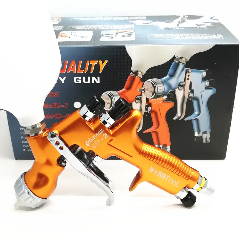 Hd2 Spray Gun Automobile Car Sprayer 1.3mm High Atomization Spray Gun