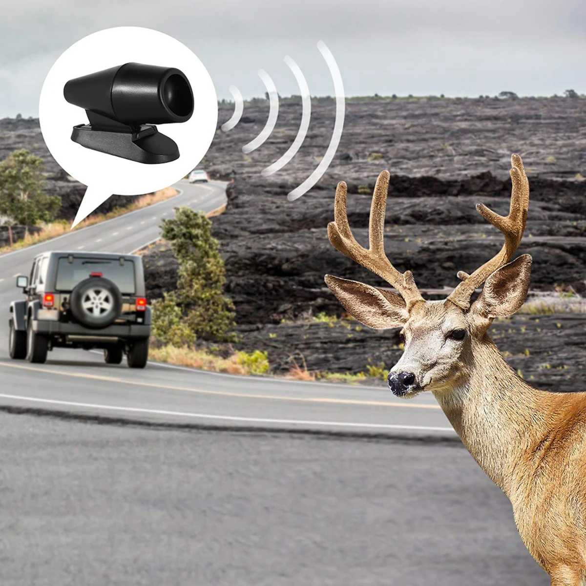 ABS Deer Warning Whistles for Car Anti Collision