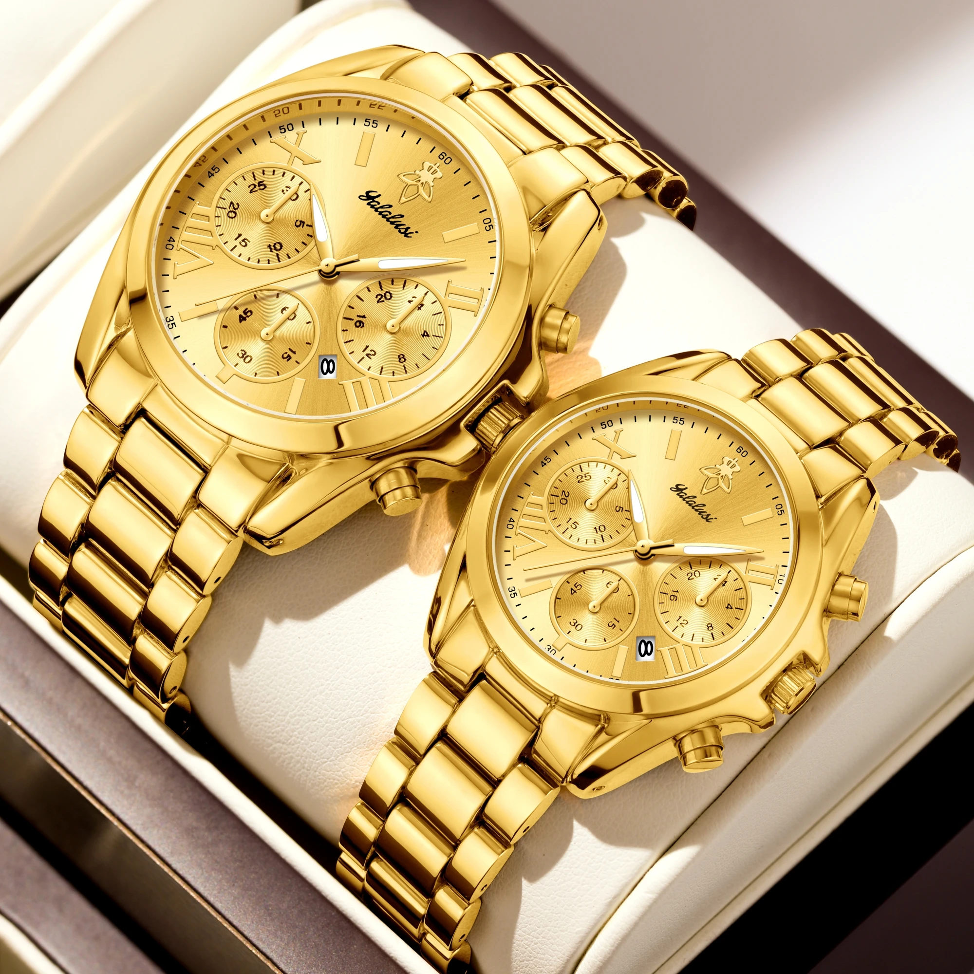 yalusi-brand-2024-nuova-vendita-calda-oro-coppia-di-lusso-scatola-dell'orologio-rimozione-dell'orologio-regalo-di-san-valentino-placcatura-sottovuoto-ionica