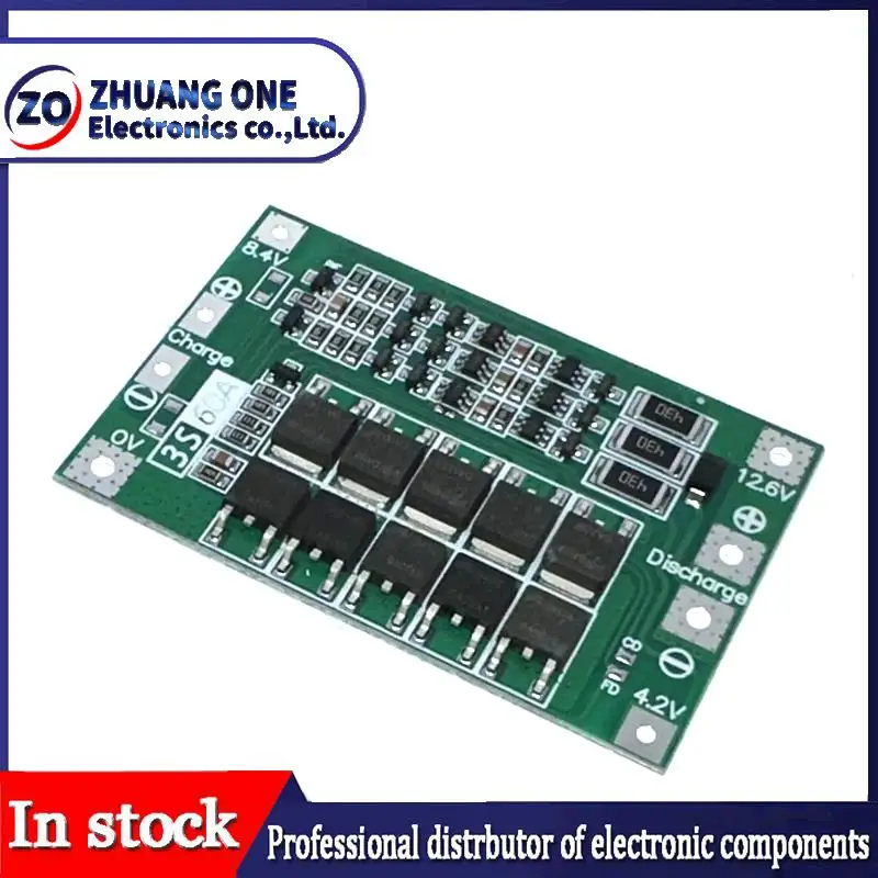 Advanced Lithium Battery Charger Protection Board with Enhanced Balance - 40A/60A 3S/4S