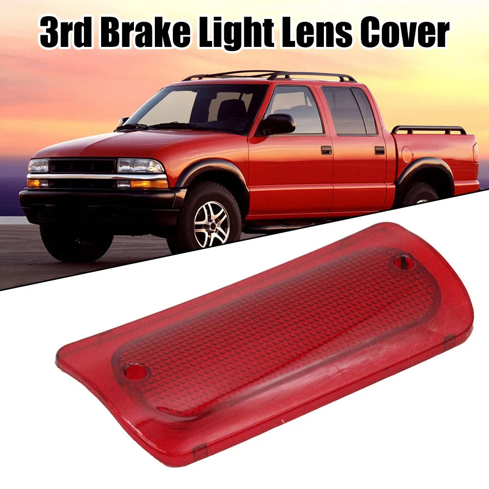 

3rd Brake Light Lens Red Cover For S-10 For GMC For Sonoma Extended Cab 1994-2004 Third Brake Light Lens Car Accessories