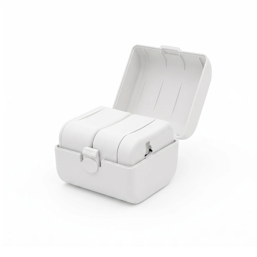 Universal Multi-Standard Travel Adapter with Storage Box