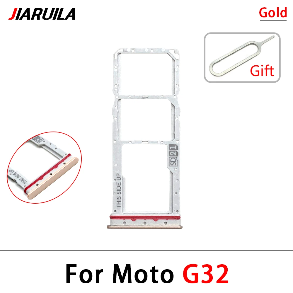Enhanced SIM Card Holder Tray with Pin - Universal Replacement Adapter Socket