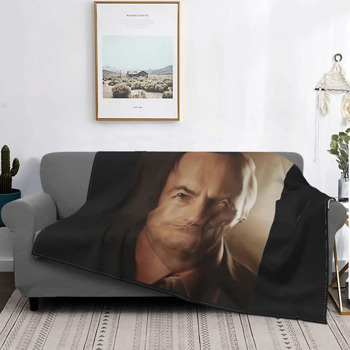 

2022 New 3D Saul Goodman Meme Flannel Thin Blanket Winter WarmPortable Throws Blanket Home Travel Office Cover Blanket