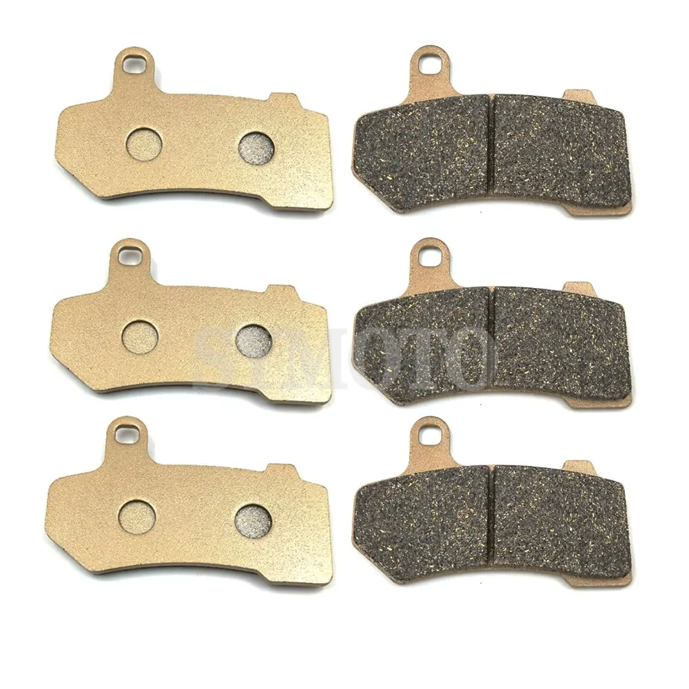 For Harley Davidson Flhr Road King (Cast Wheel Type)2015-2018 Flhrc Road King Classic 2008-2018 Motorcycle Front Rear Brake Pads