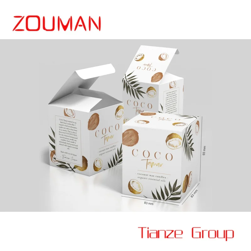 Рисунок 5 - Квадратная складная коробка с логотипом под заказ