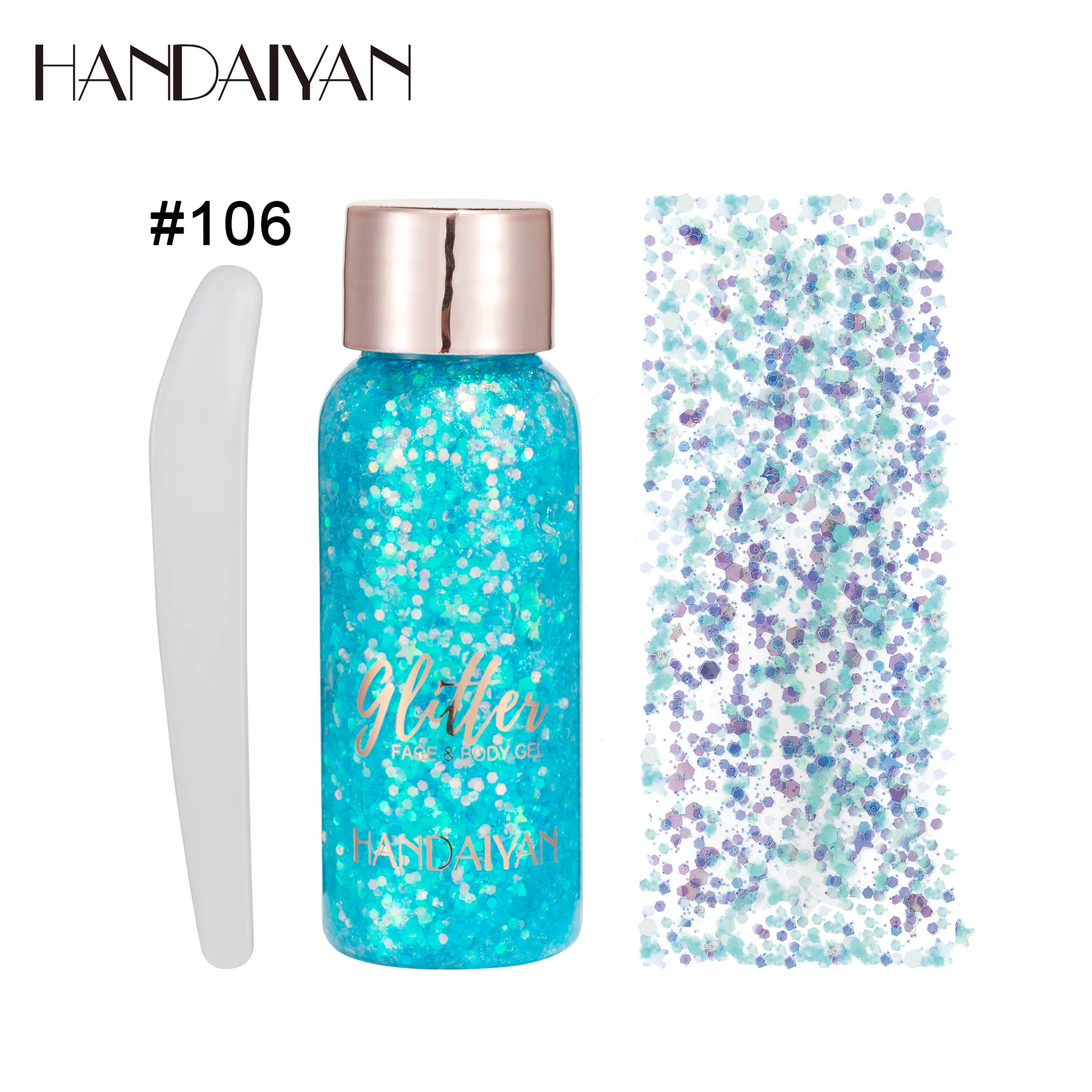 Vibrant 9-Color Glitter Gel for Multi-Purpose Party Makeup