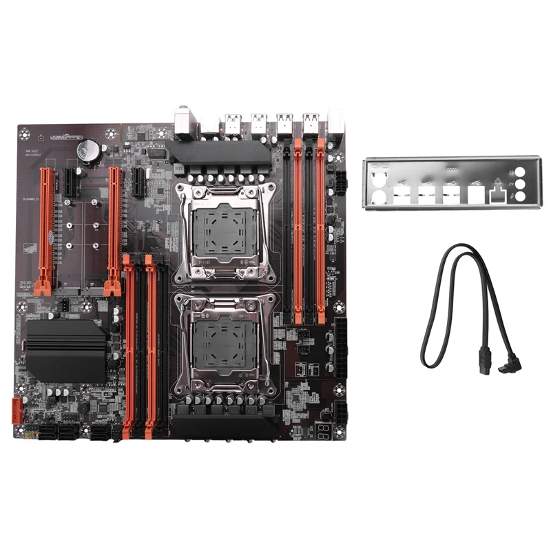 

Материнская плата X99 LGA 2011-3 с поддержкой двух процессоров DDR4, память 8X32G для LGA 2011-3 серии Xeon E5