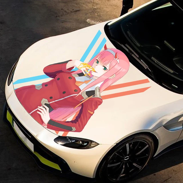 Darling in the Franxx - Zero Two Anime Decal Sticker for Car/Truck/Laptop