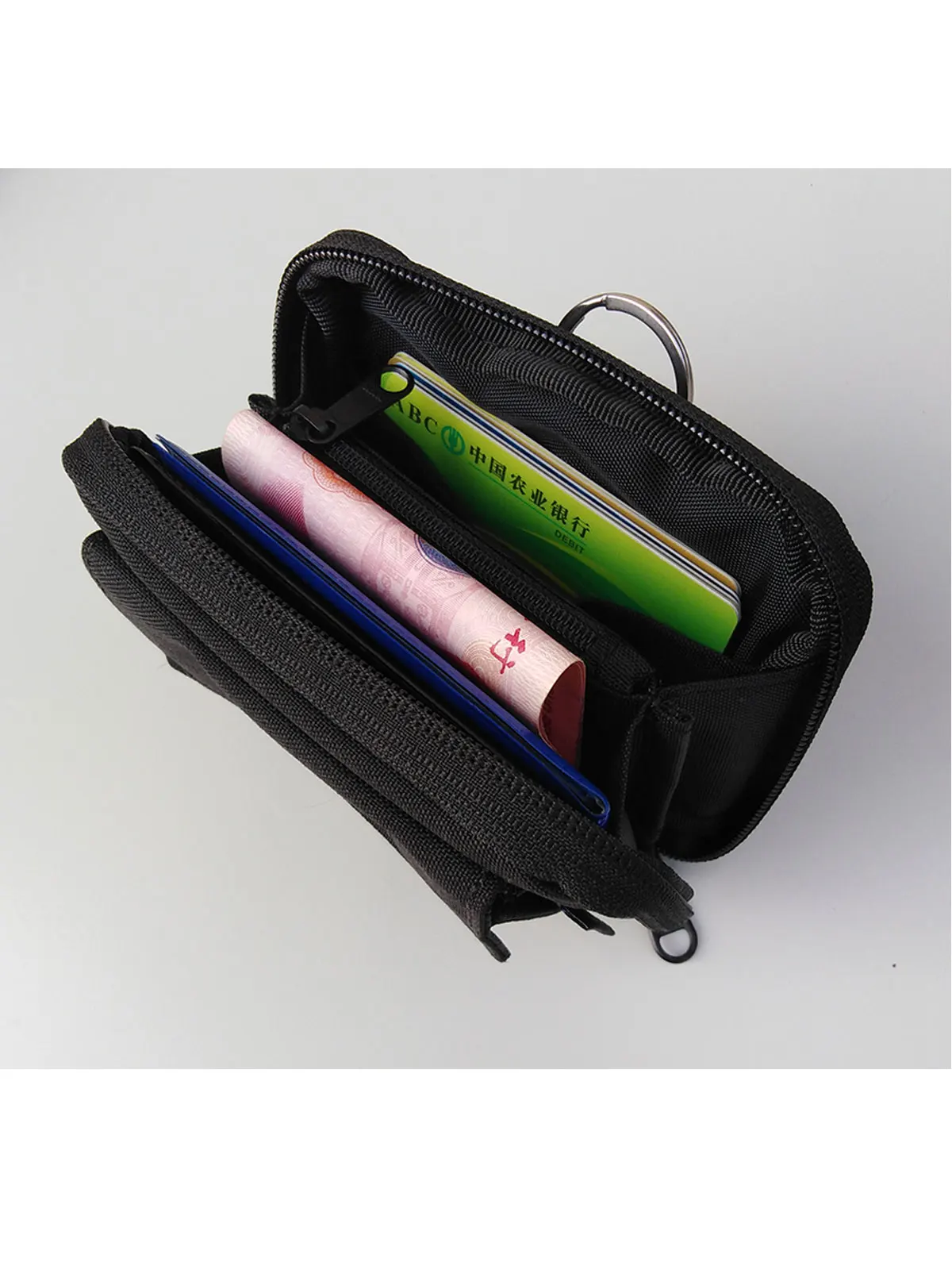 Coin Purse Coin Wallet Change Bag Card Wallet Japanese Style Casual Mini Purse Nylon Cloth Coin Pouch Waterproof Cute Wallet Men Clutch Bag