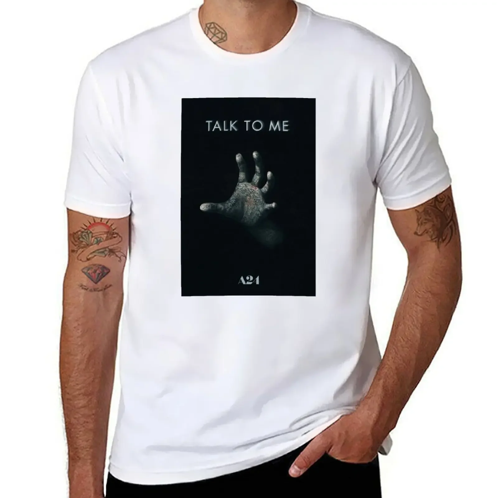 

Talk To Me (2023) T-shirt boys animal print tops mens graphic t-shirts pack