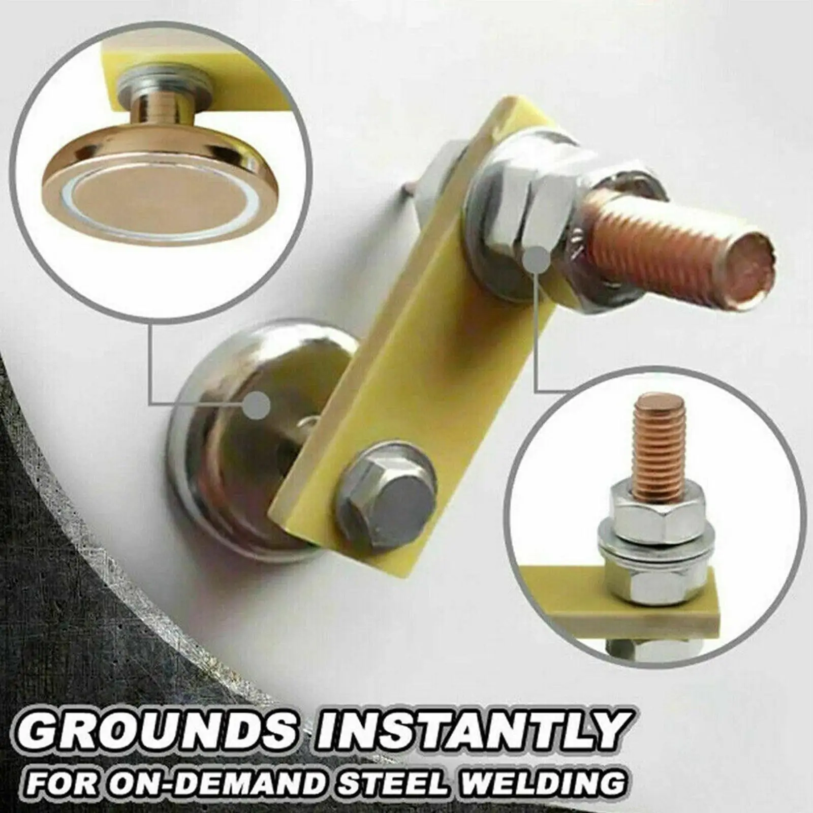 Welding Magnet Head Tail Welding Stability Strong Magnetism Large Suction Single For Electric Ground