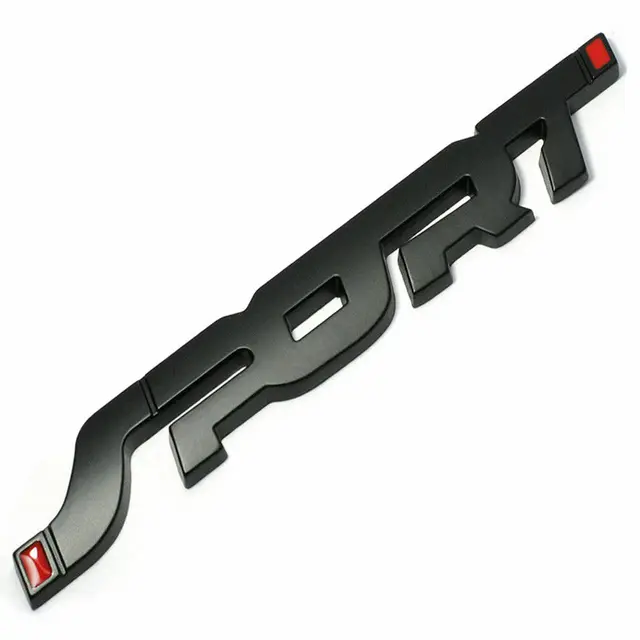 BESPORTBLE Schedel auto embleem 3D zwart auto metalen sticker demonenschedel logo voertuig decoratie