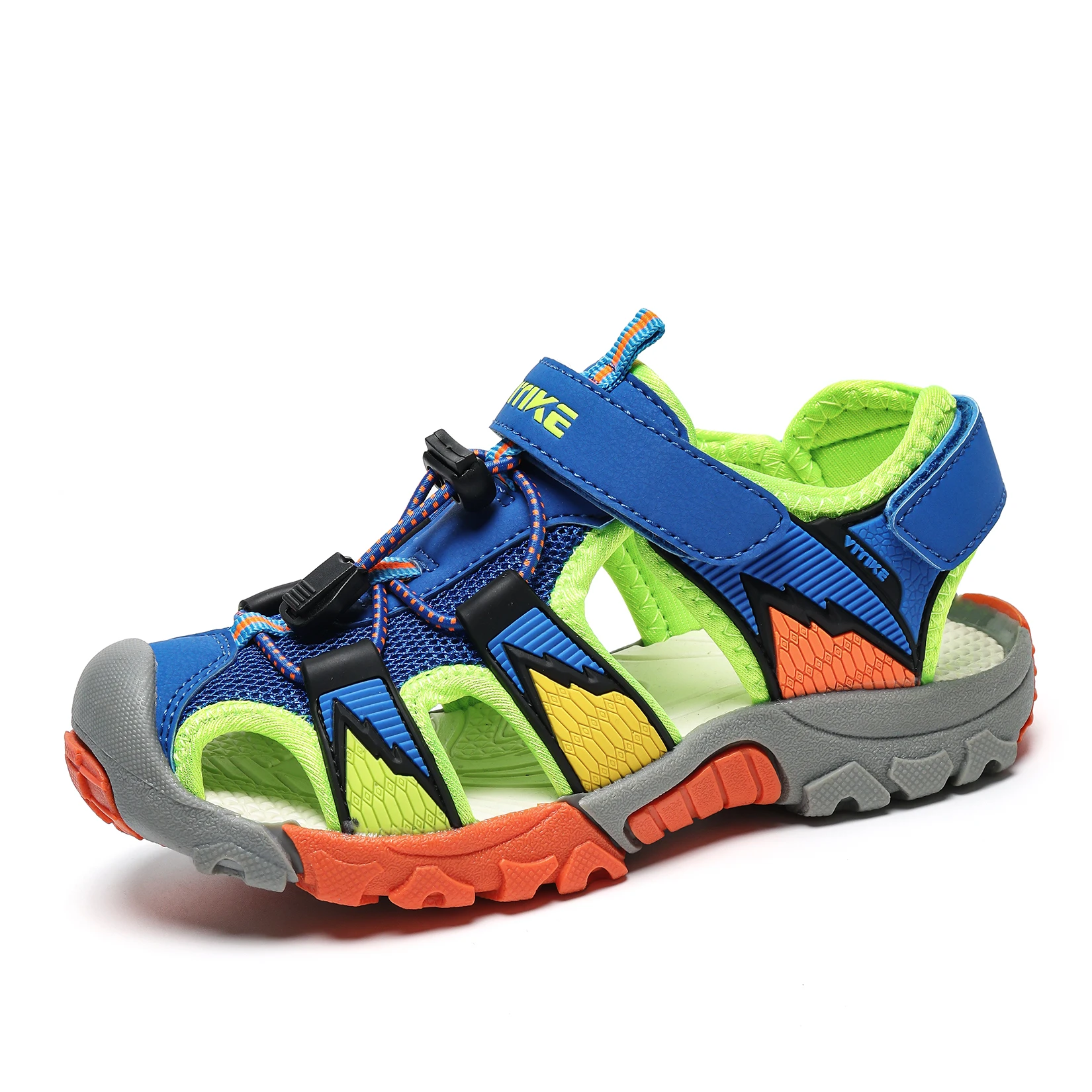 صنادل رياضية صيفية للأطفال بمقدمة مغلقة للهواء الط...