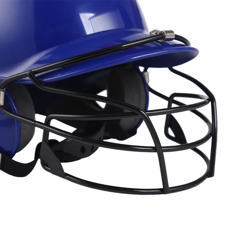 Professional Baseball Helmet Strike Helmet Binaural Baseball Wear Mask, Shield Head and Face