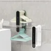 Telescopic Punching-free Wall-mounted Hanger Storage Rack Balcony Hanger Storage Artifact Bathroom Finishing Rack 2