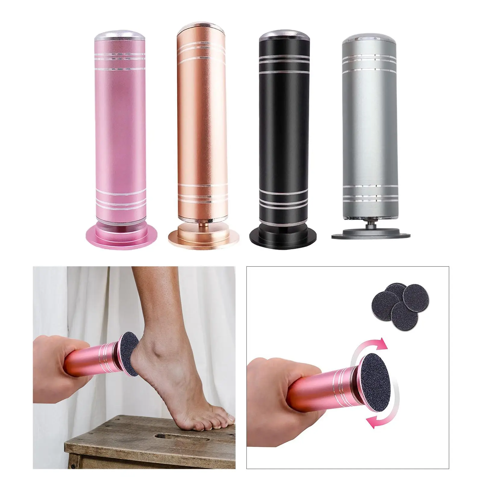 Electric Pedicure Tools Rechargeable Feet Care Sander Foot Grinder for Cracked Heels
