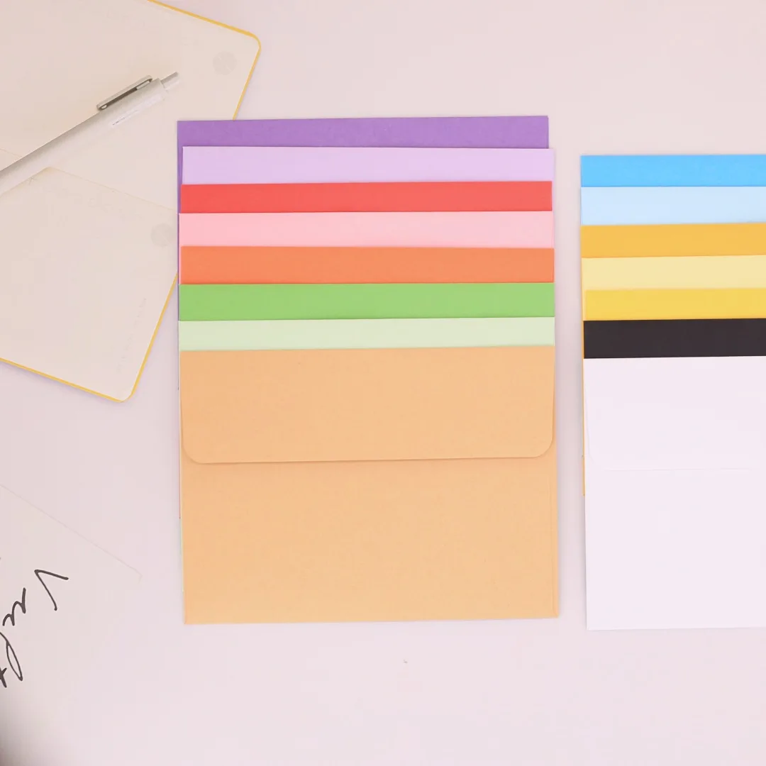 13.3x18.4cm Kraft Paper Envelopes Mailing Envelopes for Gift Photo Bags Packaging 10pcs/pack