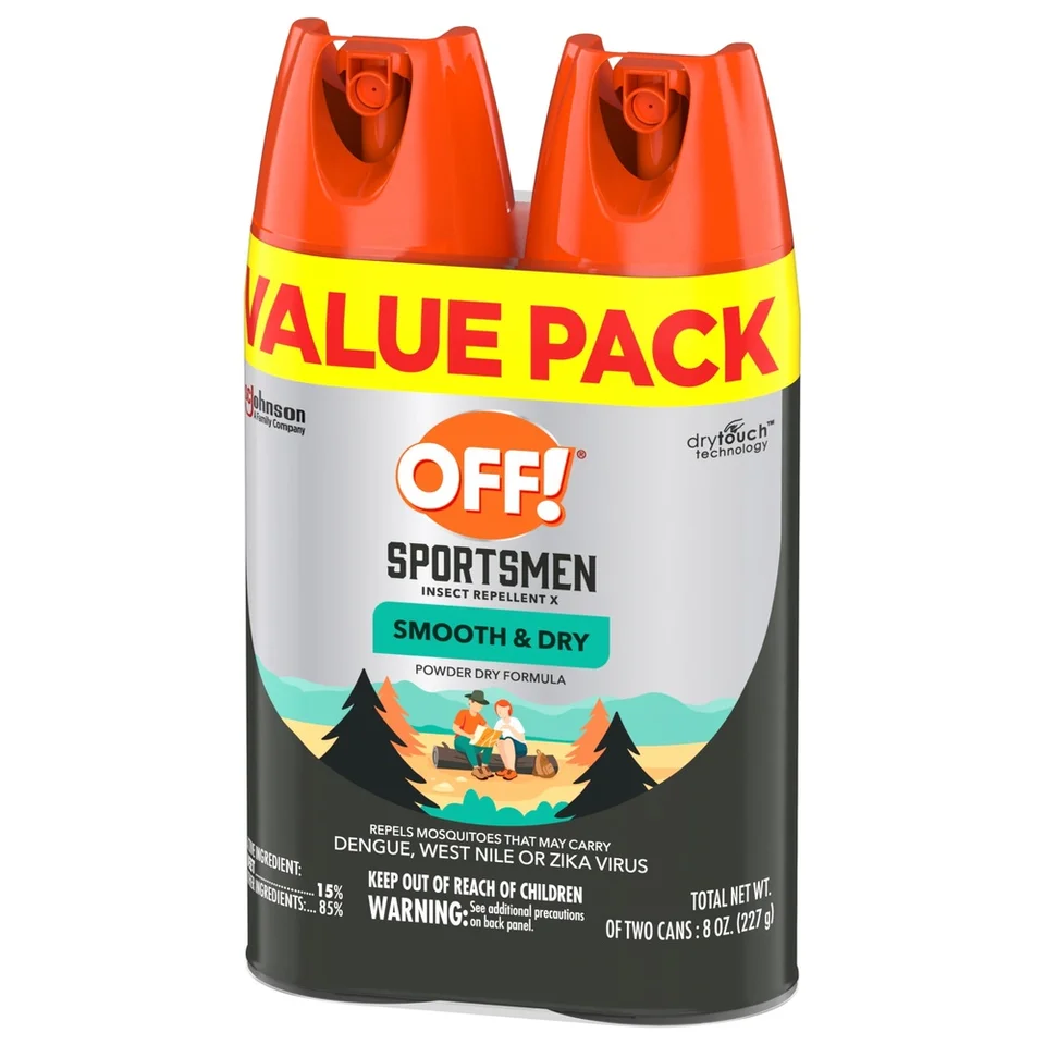 Family Care DEET Insect Repellent Aerosol Spray Value Pack