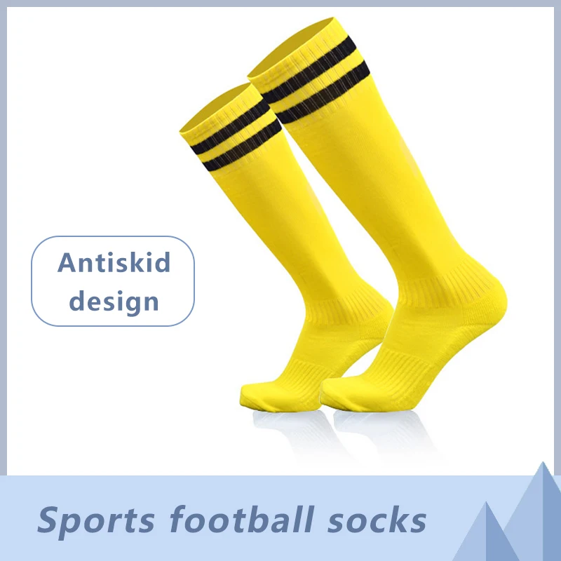 Anti Slip Football Socks Adult Kids Non Slip Soccer Basketball Tennis