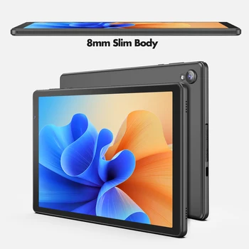 PRITOM Tablet 10 inch Android 12 32GB ROM 512GB Expand Tablets, 2GB RAM Wi-Fi 6 Tablet PC with 1.6GHz Quad Core CPU, 10.1 inch 3