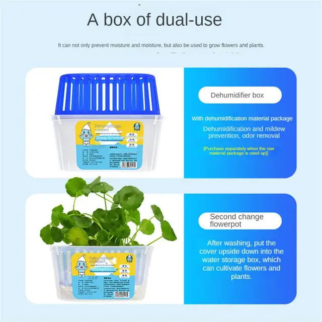 500 Ml-Es Párhuzamosító Doboz Beltéri Fiók Nedvességálló És Penészálló Dekumidifikációs Szer Szekrény Szárítószer - Image 3