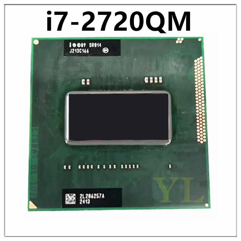 i7 2720QM I7-2720QM SR014 2.2GHz 6M CPU Socket G2 / rPGA988B For HM65