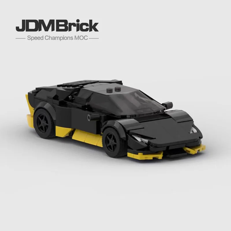 

Конструктор MOC отечественный, 8 ячеек, двойной цвет, крутой гоночный скоростной суперкар, головоломка в сборе, игрушка, набор деталей для мальчиков