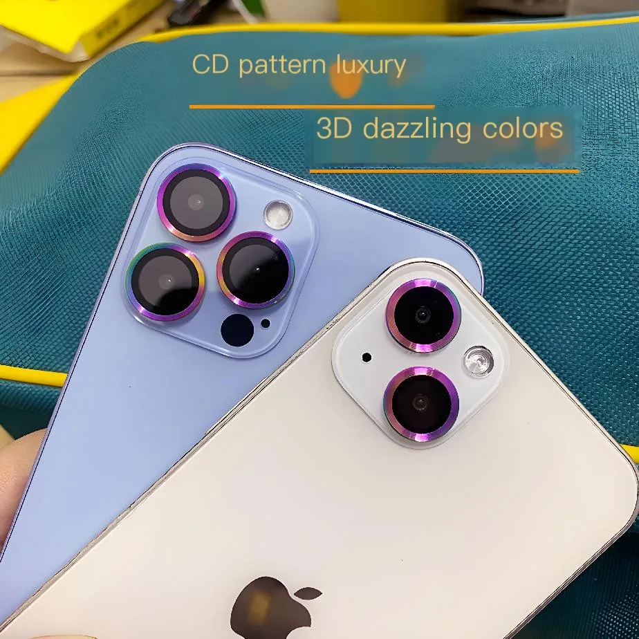 Ultra-Durable Metal Camera Lens Protector with Full Coverage Glass