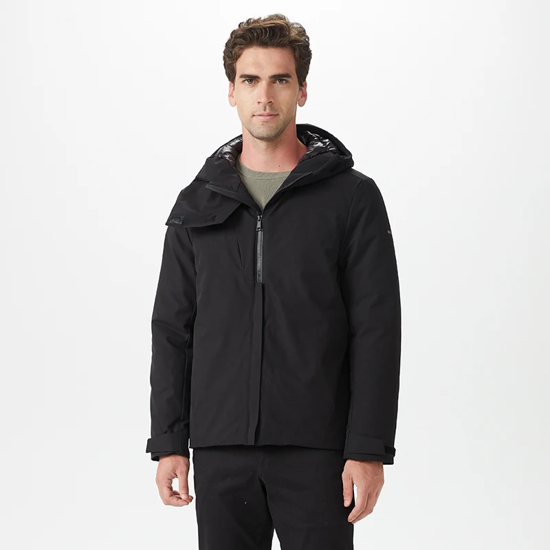 Orolay inverno masculino puffer para baixo casaco engrossar casaco quente com capuz