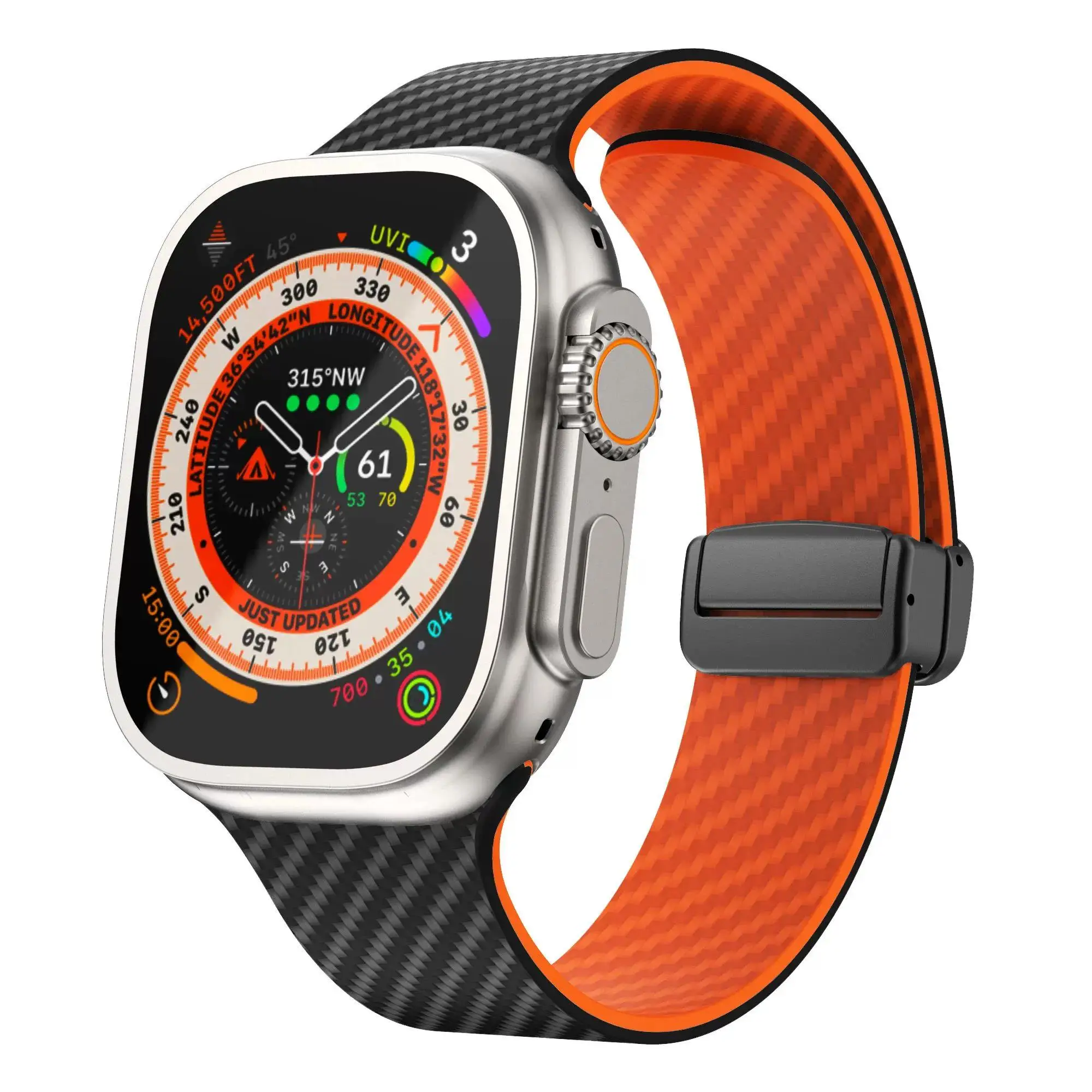 Magnetic Silicone Bracelet Loop