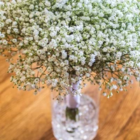 30Heads 29cm Babies Breath Artificial Flowers Plastic Gypsophila DIY Floral Bouquets Arrangement for Wedding Home Decoration 2