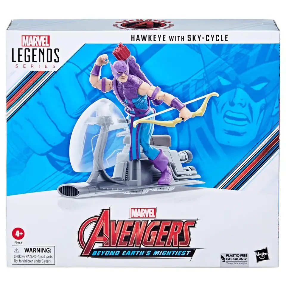マーベルレジェンド ホークアイ スカイサイクル ハズブロ フィギュア Amazon.com: Marvel Legends Series Hawkeye with Sky-Cycle