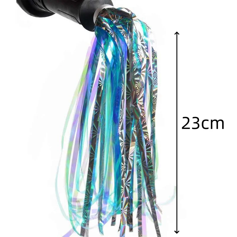 Kids Bike Tassel Tape, Kids Scooter Handlebar Accessories, Bike Grip Tape, Baby Carrier Accessories, Easy to Fix to Handlebar