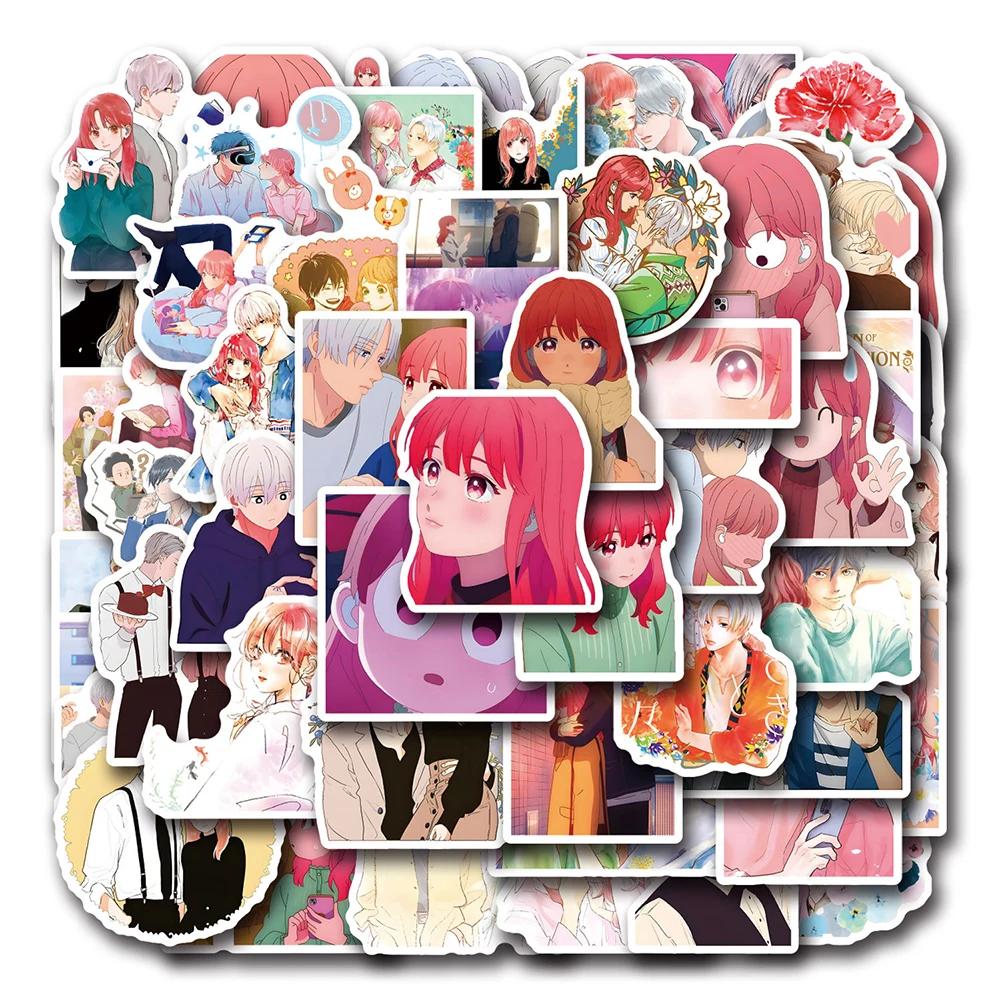 

10/30/50pcs A Sign Of Affection Anime Stickers Cute Yuki Girls Graffiti Decals DIY Phone Suitcase Laptop Decoration Sticker Gift