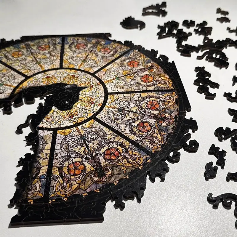 Cathedral Cat Alien Wooden Puzzle 372 High difficulty Adult Puzzle 2