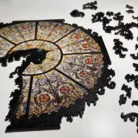 Cathedral Cat Alien Wooden Puzzle 372 High difficulty Adult Puzzle 2