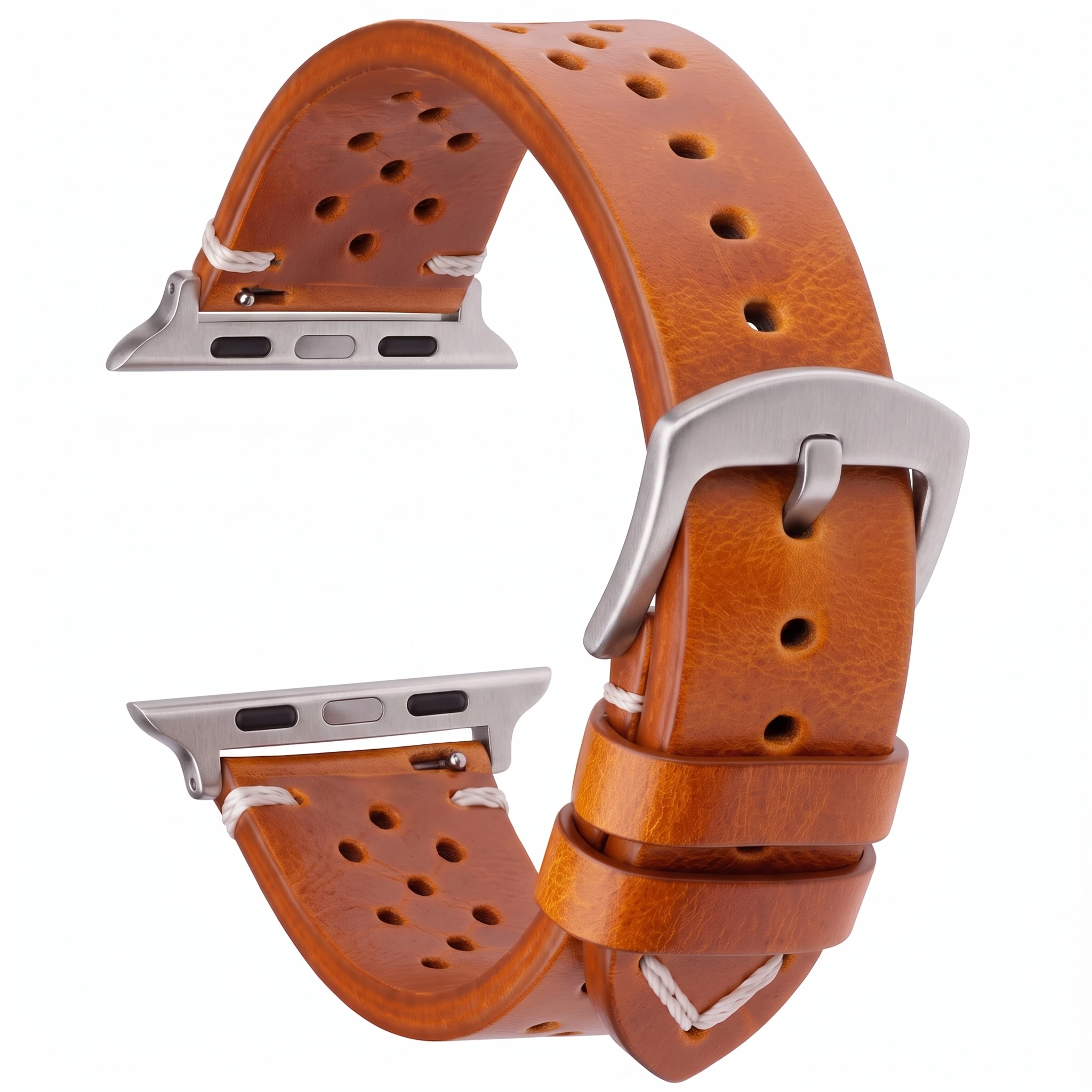 Elegant Genuine Leather Watch Strap - Premium Watchband