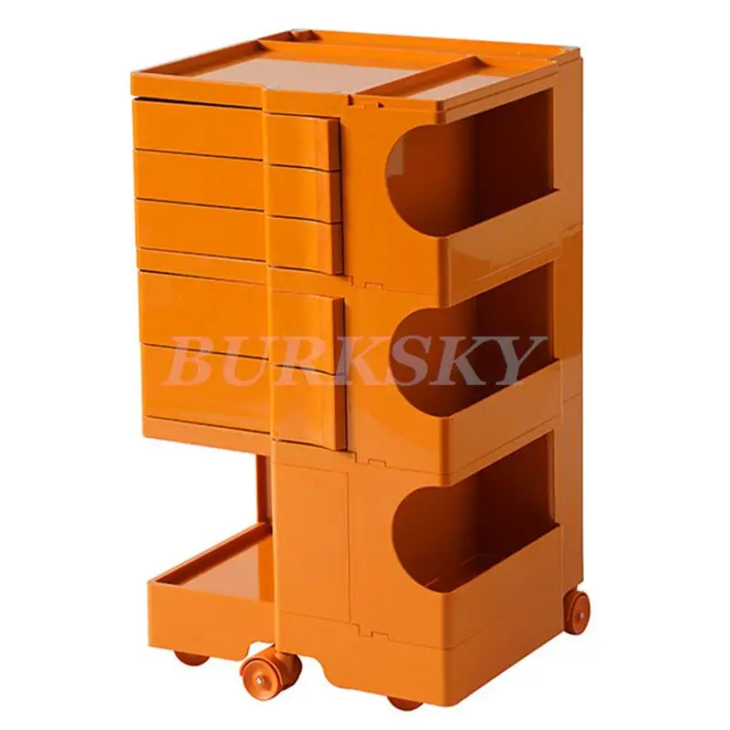 Multi-Layer Storage Cabinet Furniture, Kitchen Cabinets, Nightstands, Bedside Table, Snack Cabinet, Standing