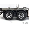LESU 1/14 Scale FH16 Full Metal Chassis 6*6 for RC Dumper Tipper Timber Truck Model Motor Light With Bucket Toy TH20321 4