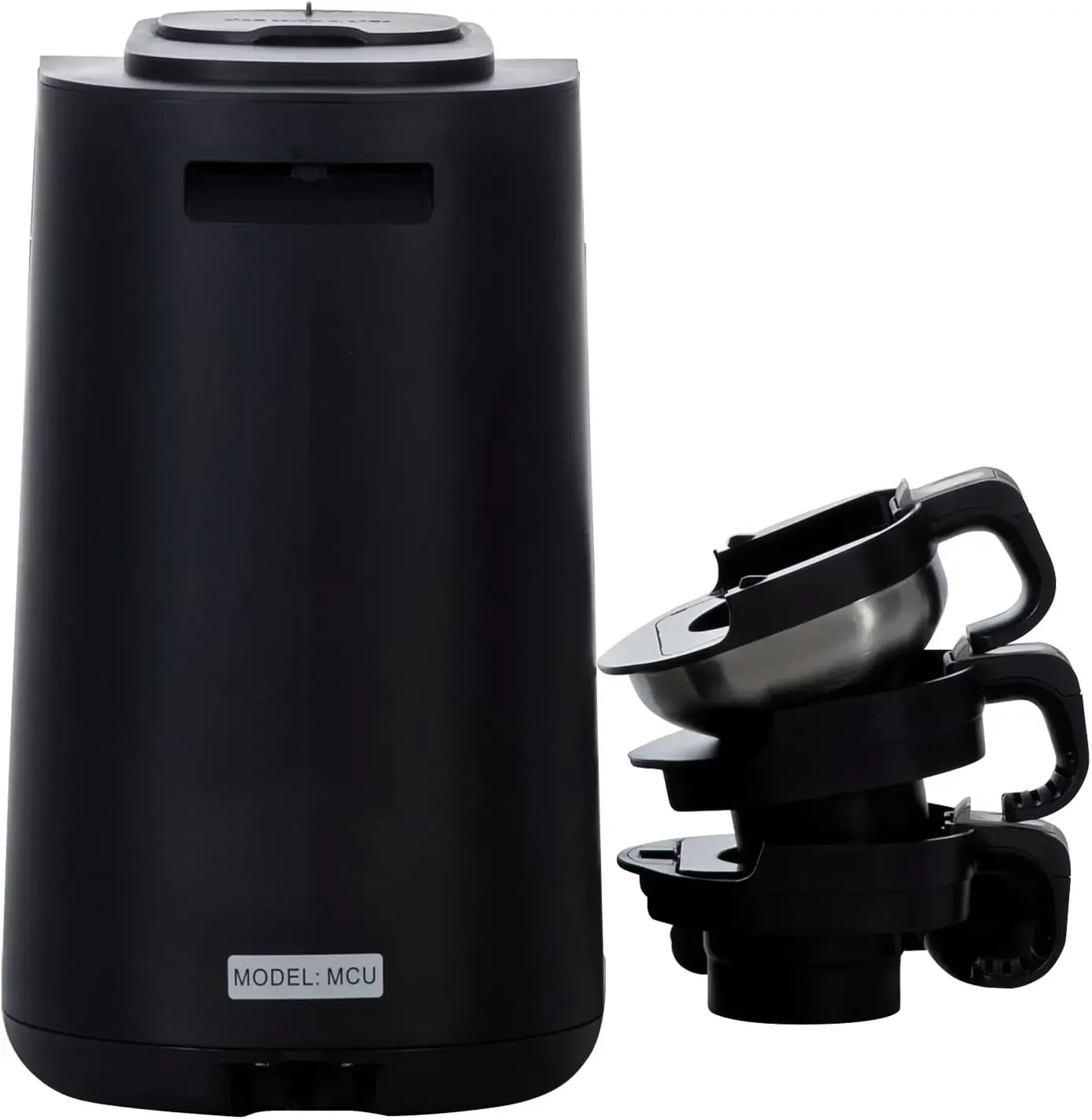MCU My Cafe Single Cup Multi Use Coffee Brewer (Black/SST)