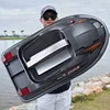 Hj817 Rc Boat 12v High-Power Nesting Boat Gps Positioning 500m Automatic Return Three Compartment Feeding And Net Pulling Boat 5