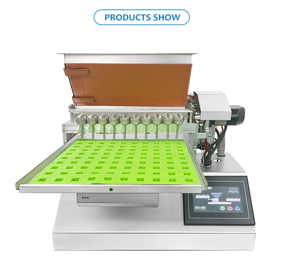 ZONESUN ZS-FM7C Semi-automatic Candy Gummy Filling Machine Chocolate Making Machine