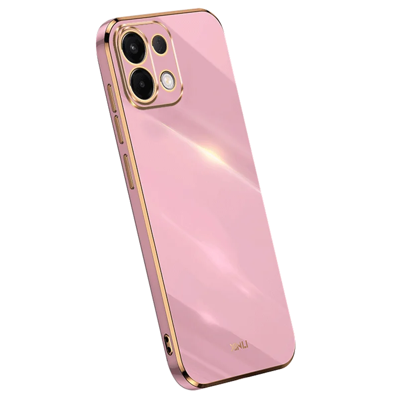 Sleek Anti-Shock Plating TPU Gel Phone Case